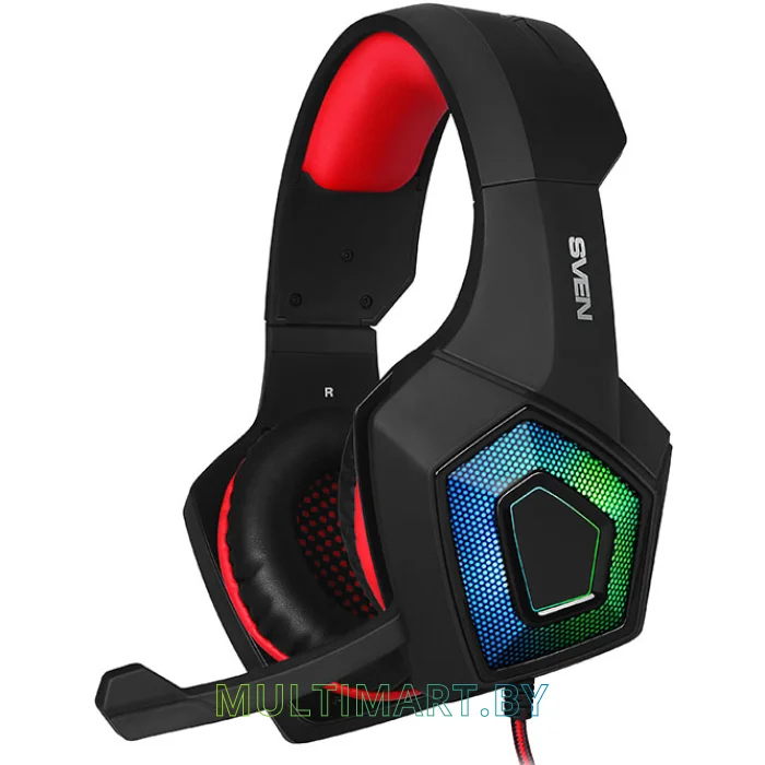Наушники SVEN AP-U880MV Black-Red